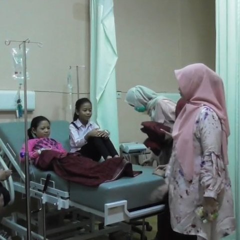 Belasan Murid SD Dibawa ke RSUD Jenderal Ahmad Yani Lampung Usai Minum Susu Kedelai