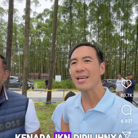 5 Potret Daniel Mananta Kunjungi IKN Nusantara, Tinjau Progres Pembangunan - Ramai Kena Nyinyir Netizen