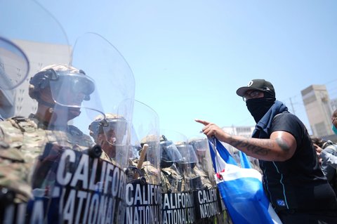 kerusuhan di los angeles