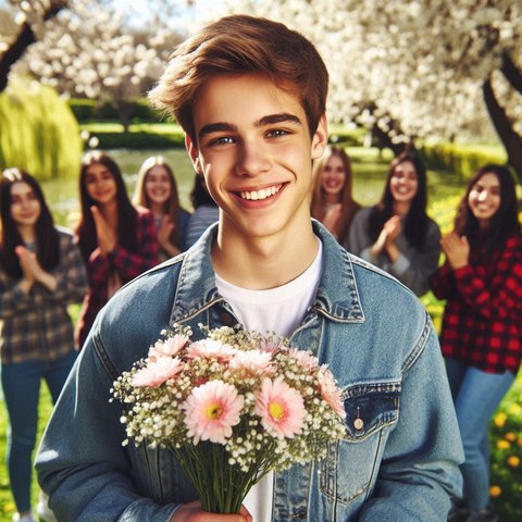 Ilustrasi Remaja Jatuh Cinta