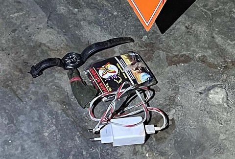Barang bukti yang disita dari anggota KKB