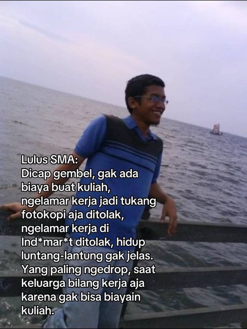 Pria ini lalu Gigih Belajar Hingga Beasiswa di Inggris Kini Jadi Pejabat Eselon III
