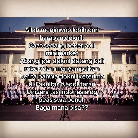 Perjuangan Hidup Anak Gadis Tukang Bangunan Hidup Melarat Sampai Pernah Kelaparan, Kini Sukses Jadi Dokter