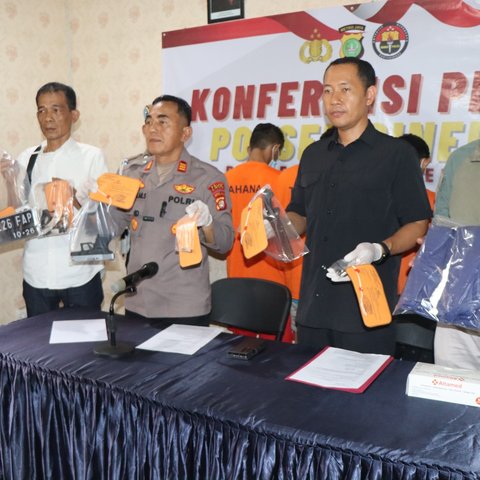 Maling motor di Depok