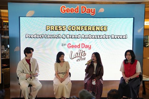 Felicia Utomo, Linda Wijaya, dan Nuna Nuo berbagi cerita tentang kolaborasi Good Day Latte dengan BABYMONSTER