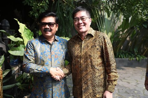Eks Panglima TNI Kedatangan Sahabatnya Mantan Panglima Pertahanan Singapura