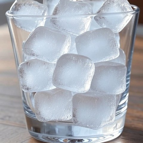 Ilustrasi es Batu kristal