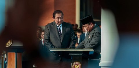 Presiden Prabowo dan SBY di peresmian Kampus Bhineka Tunggal Ika Universitas Pertahanan