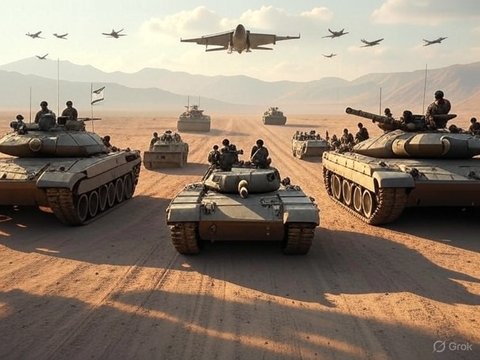 Militer Iran vs Israel