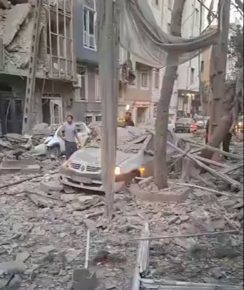 israel serang iran