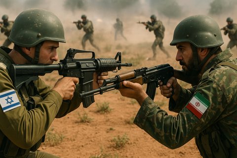 Militer Iran vs Israel
