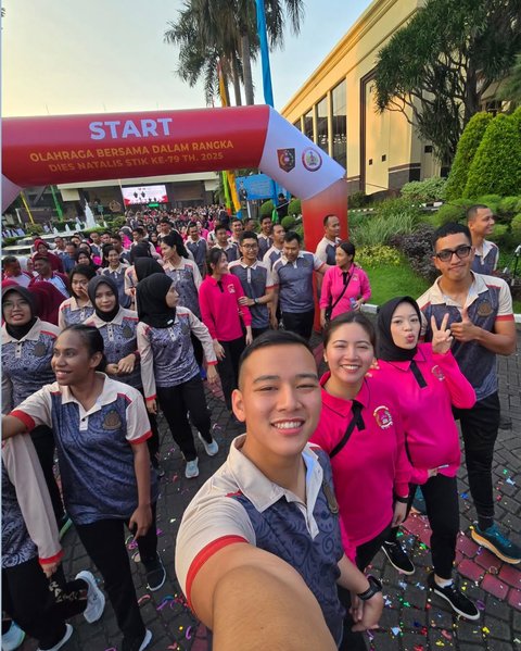 Potret Cantik Angela Putri Andika Perkasa Berseragam Bhayangkari