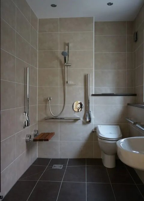 Ilustrasi kamar mandi