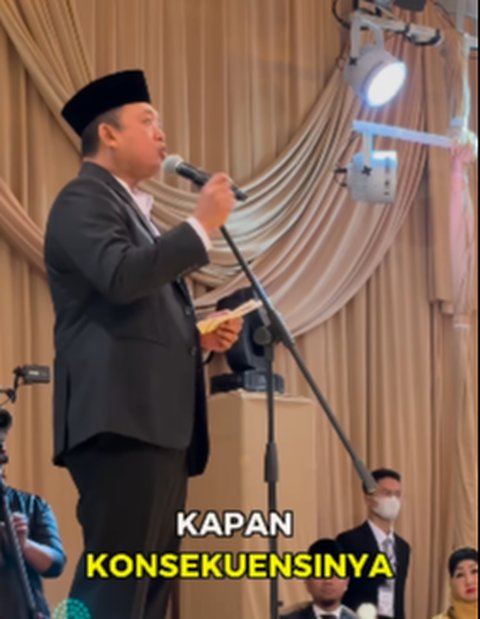 Nasihat Menteri Nusron di Pernikahan Anak Ahmad Dhani saat Akad Dibacakan Langit Pun Bergetar