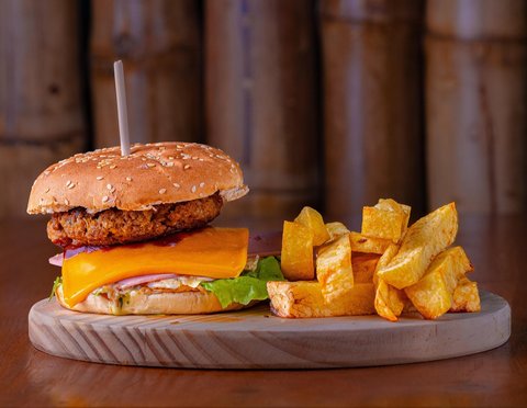 Ilustrasi Burger