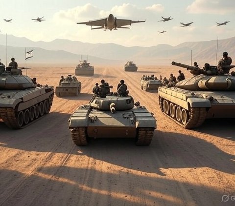 Militer Iran vs Israel