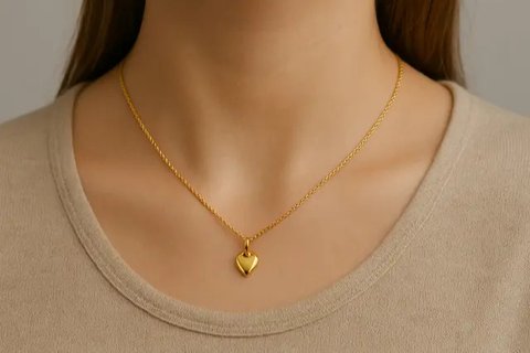 7 Model Kalung Emas yang Nyaman Dipakai Sehari-hari, Tetap Modis Tanpa Ribet (sumber:AI)