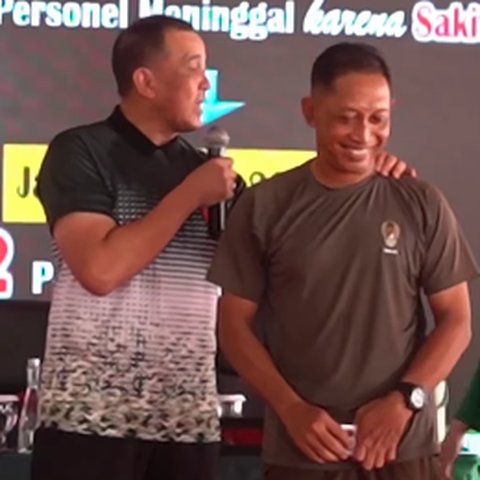 Babinsa 'Ngadu' ke Mayjen TNI Lulusan Terbaik Sarapan Sayur Lodeh dan Tahu