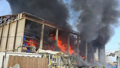 markas mossad di tel aviv dihanta rudal iran