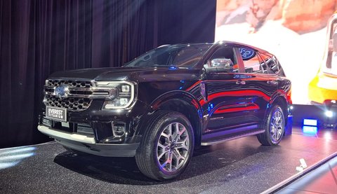 Ford Everest dan Ranger Generasi Terbaru Telah Diluncurkan Secara Resmi di Indonesia, Dengan Harga Awal Rp 481 Juta. (Arief/Liputan6.com)