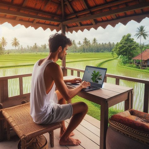 Ilustrasi Slow Living