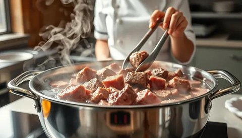 Tips Memisahkan Daging Kurban dari Gajih (Ilustrasi Meta AI)