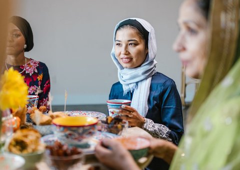 Ilustrasi Muslim, puasa, buka puasa. (Photo by RODNAE Productions from Pexels)