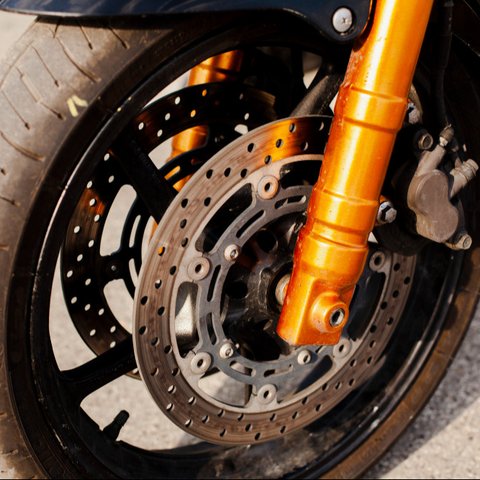 Ilustrasi kampas rem motor. (Image by