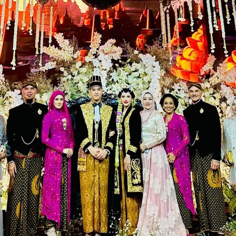 Tanpa Maia Estianty, Potret Mulan Jameela Bersanding dengan Ahmad Dhani di Ngunduh Mantu Al Ghazali