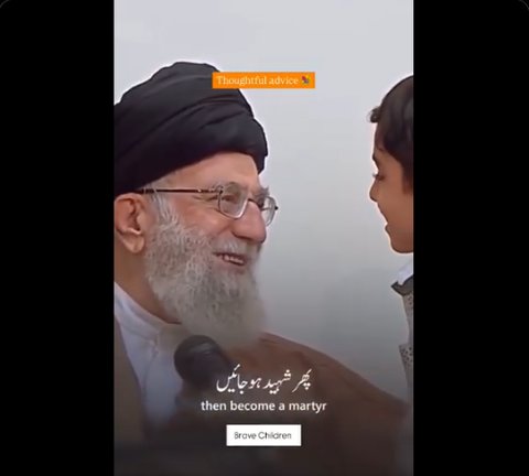 Bocah Iran Minta Didoakan Jadi Martir, Tanggapan Ayatollah Ali Khamenei Sungguh Luar Biasa Tak Terduga