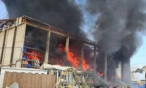markas mossad di tel aviv dihanta rudal iran