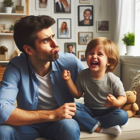 Ilustrasi Orangtua dan Anak