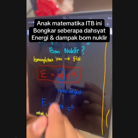 Mahasiswa ITB Bongkar Dasyatnya Nuklir Iran Melebihi Ledakan Bom Atom di Hiroshima