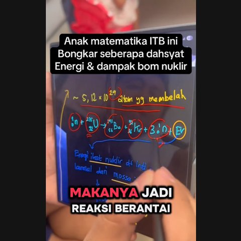 Mahasiswa ITB Bongkar Dasyatnya Nuklir Iran Melebihi Ledakan Bom Atom di Hiroshima