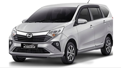 Mobil Daihatsu Sigra.