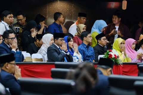 Menteri Ekraf Teuku Riefky Harsya menghadiri rapat paripurna Dewan Perwakilan Rakyat Daerah (DPRD) Jakarta