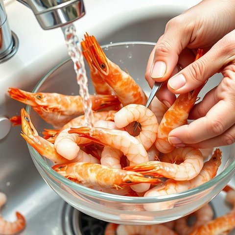 Teknik Dasar Membersihkan Udang Step by Step
