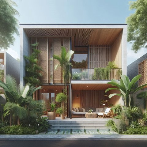 Desain Fasad Rumah Minimalis