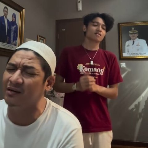 Momen Bapak Anak Bersama, Ini yang Dilakukan Pasha Ungu dan Kiesha Alvaro Sambil Nunggu Sahur