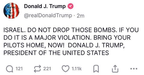 peringatan trump