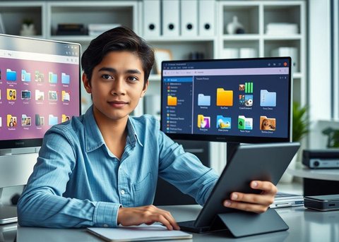 Mengelola File Media dan Dokumen