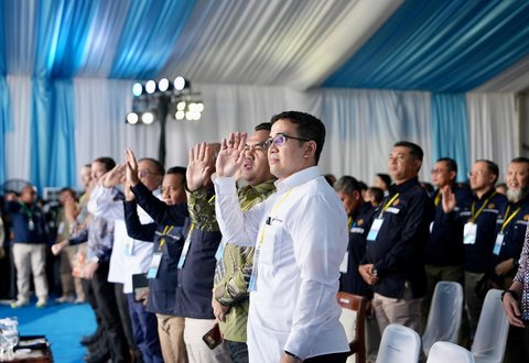 Presiden Republik Indonesia Prabowo Subianto meresmikan pengoperasian peningkatan produksi minyak 30 Ribu Barel Blok Cepu