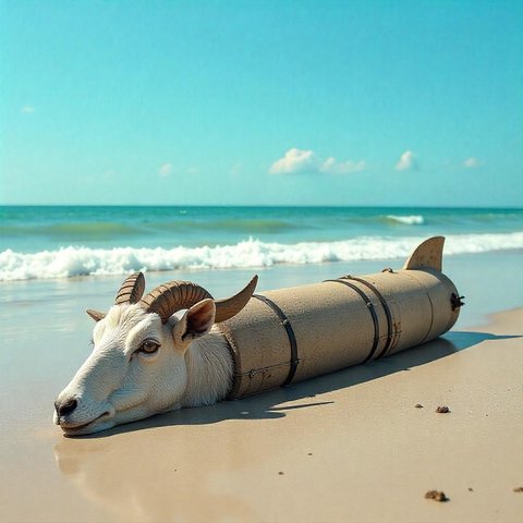 Ilustrasi Torpedo Kambing