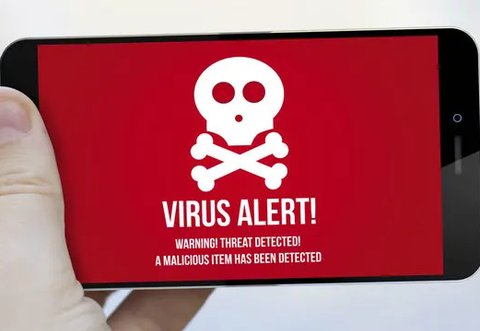 Ilustrasi: Aplikasi terserang malware (Sumber: Daily Dot)