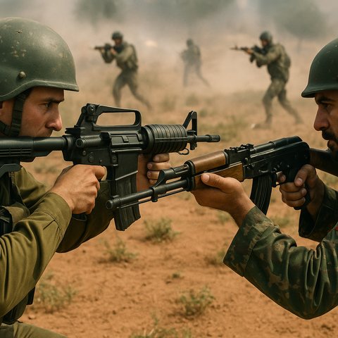 Militer Iran vs Israel