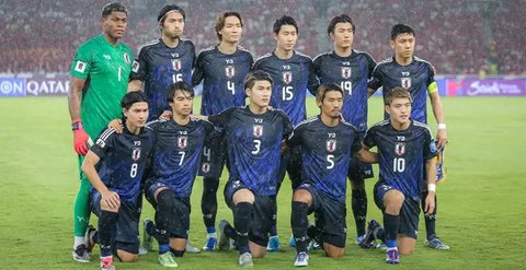 Timnas Jepang - Zion Suzuki, Wataru Endo, Daichi Kamada (Bola.com/Adreanus Titus)