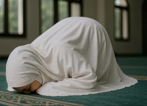 cara solat hajat Ilustrasi dibuat AI