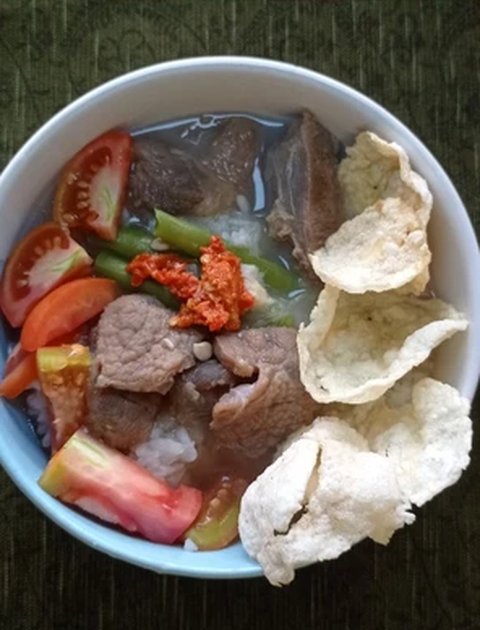 Ilustrasi Sop Kambing Bening
