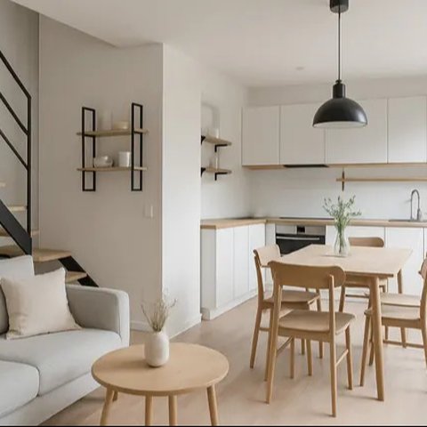 Model Rumah Minimalis Industrial (Foto: ChatGPT)