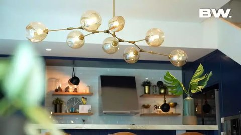 5 Potret Dapur Gisel yang Modern dan Elegan, Bernuansa Serba Biru - Ada Foto Gempi di Dekat Kompor